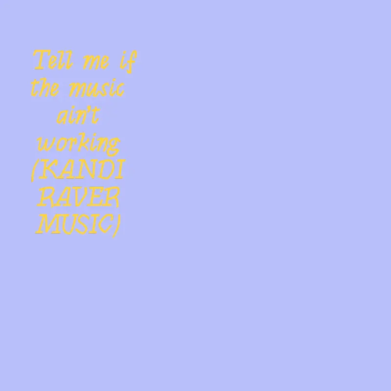 TELL ME OF ITS NOT WORKING by @unpaid_therapist