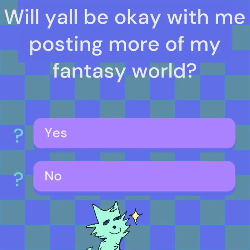 QUESTION OF FANATASY by @Someone_youdontknow