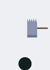 Castle smashing test game