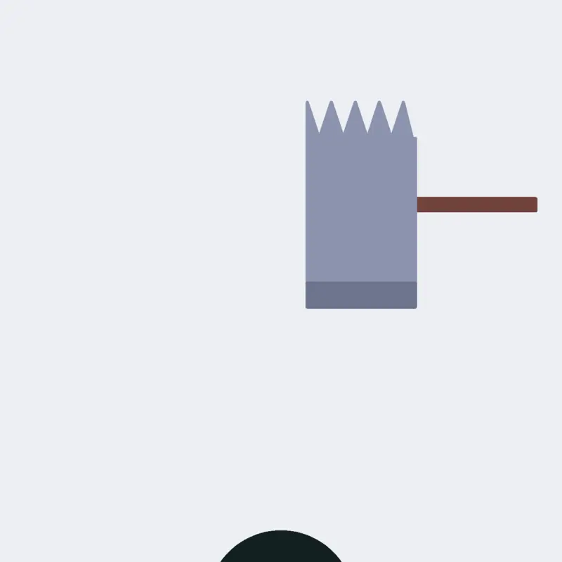 Castle smashing test game by @SCP-3812