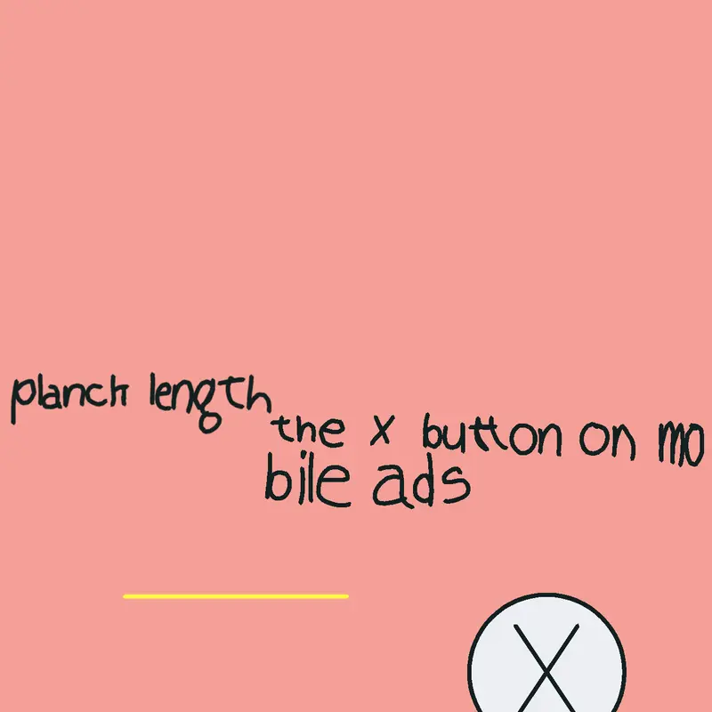 The x button on mobile ads be like: by @iamahmad