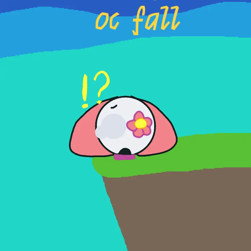 Remixe with ur oc falling! by @GodAllahLovesYou_Cozzy