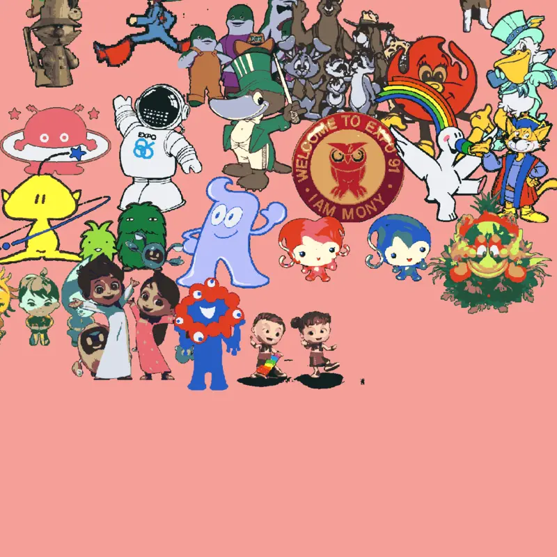 Word expo fair mascots marble race by @isaack16
