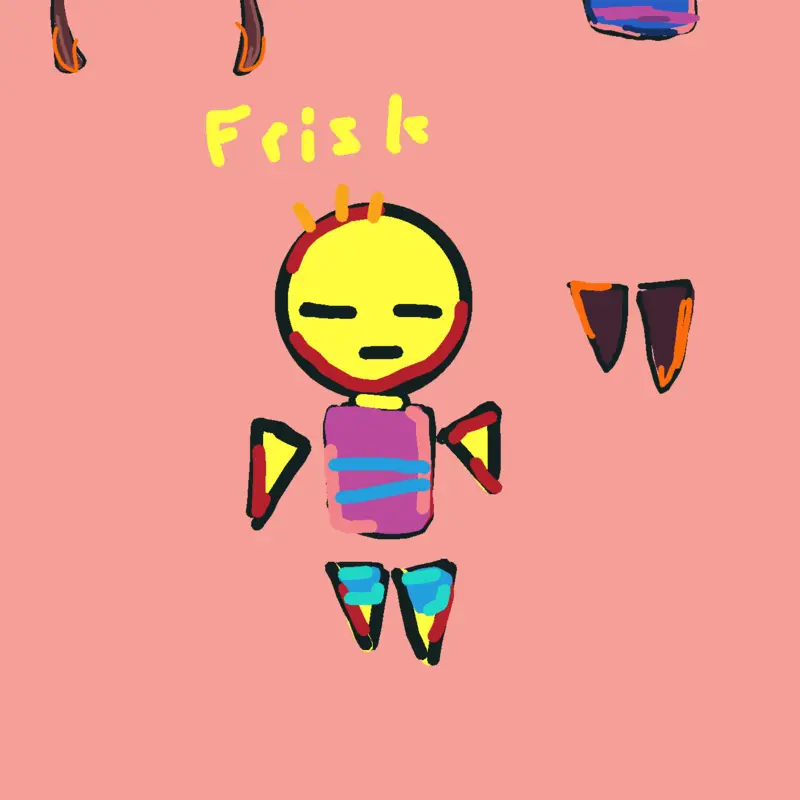 FRISK by @SillyAarya