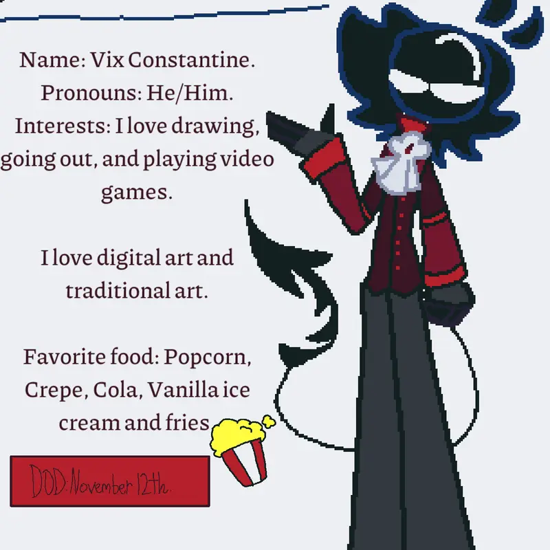 Vix's profile by @Vix_Constatine