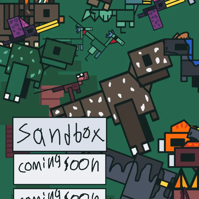 Pixelsaurs sandbox by @jurassicchoas