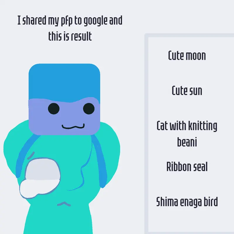Google ai? How do you know my pfp? by @jeira___