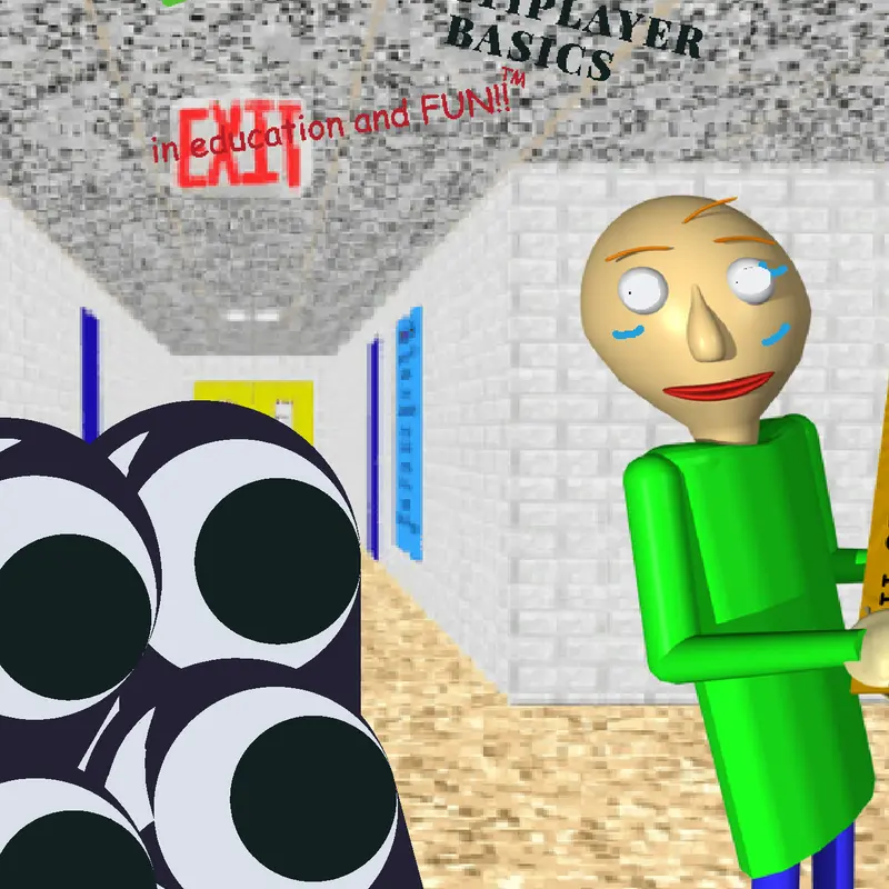 Baldis MULTIPLAYER schoolhouse! by @Baldi99