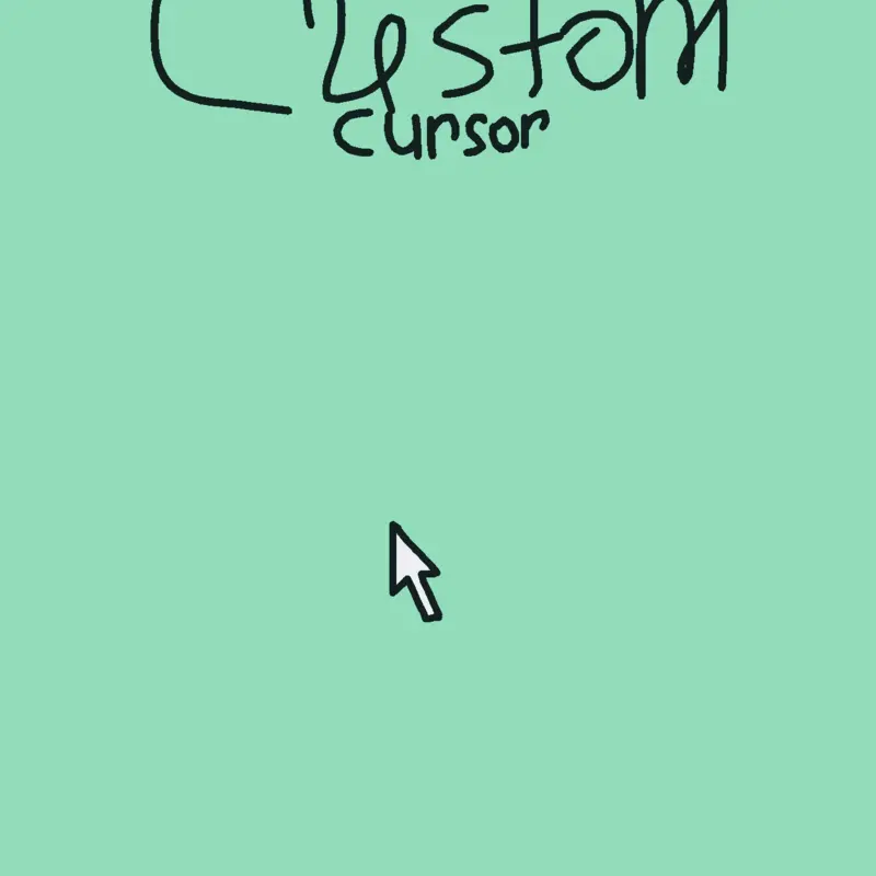 Cursor by @DUST_CASTLE