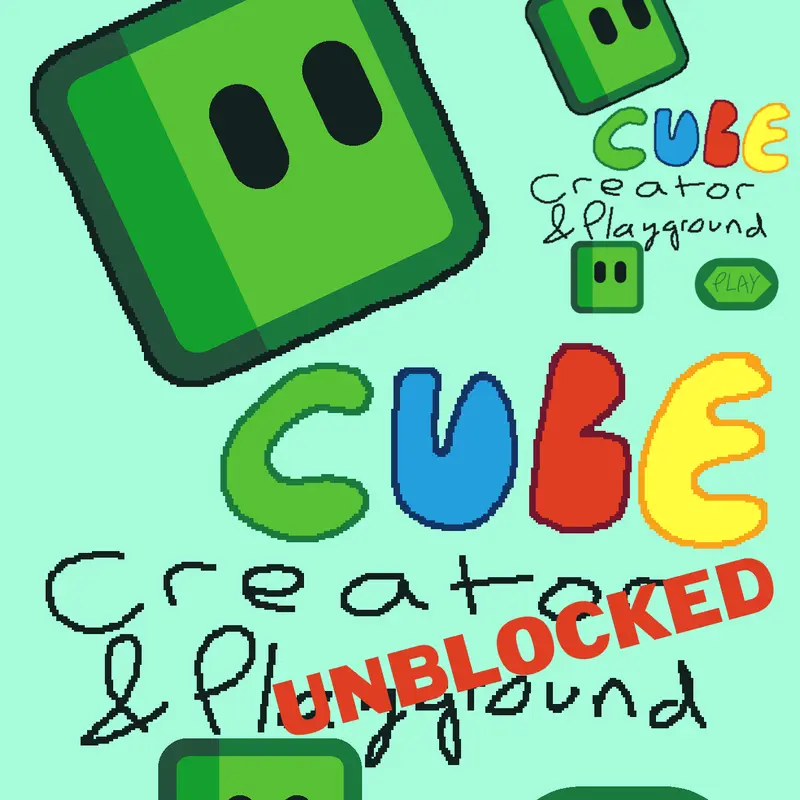 Cube Creator & Sandbox UNBLOCKED by @placeswheretacosfall