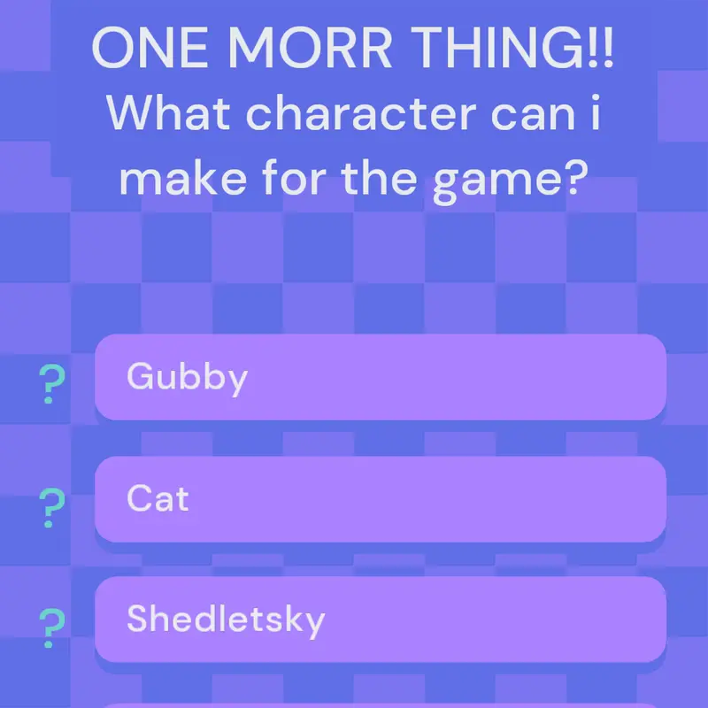 Game by @iAmRandom