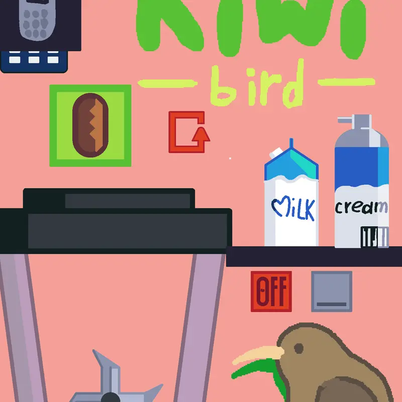 Kiwi bird blender by @kiwi-bird