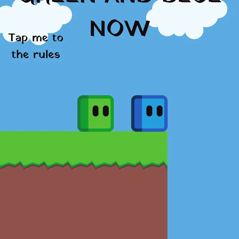 Save Green and Blue Cube! by @GarrettGT