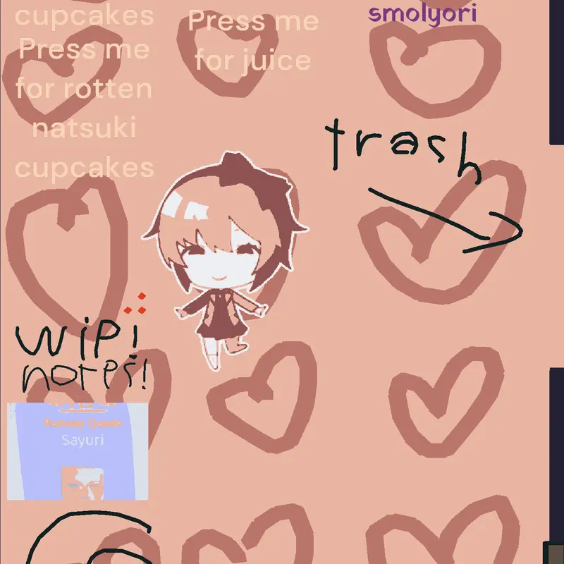 Sayori by @WeirdcoreFan