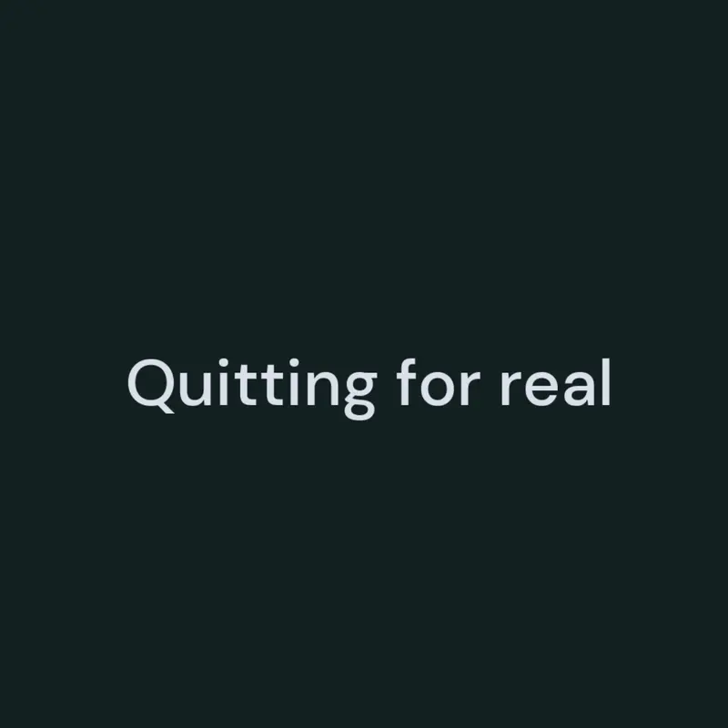 Quitting by @gr4yoffical