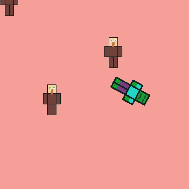 Villager hunting by @Vitex44