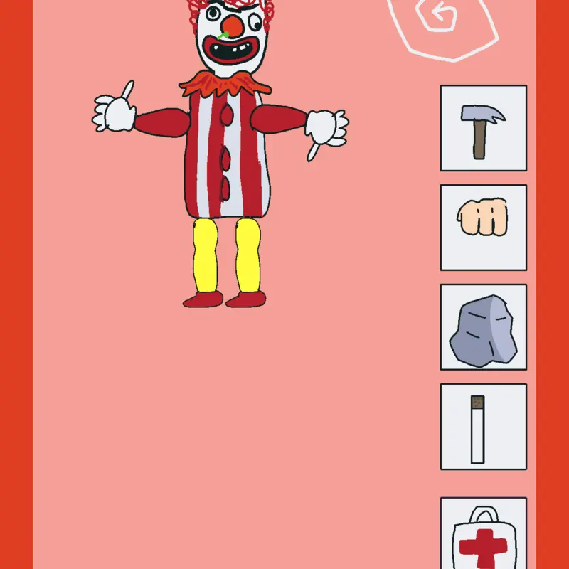 Clown ragdoll. by @SnatchyPoo