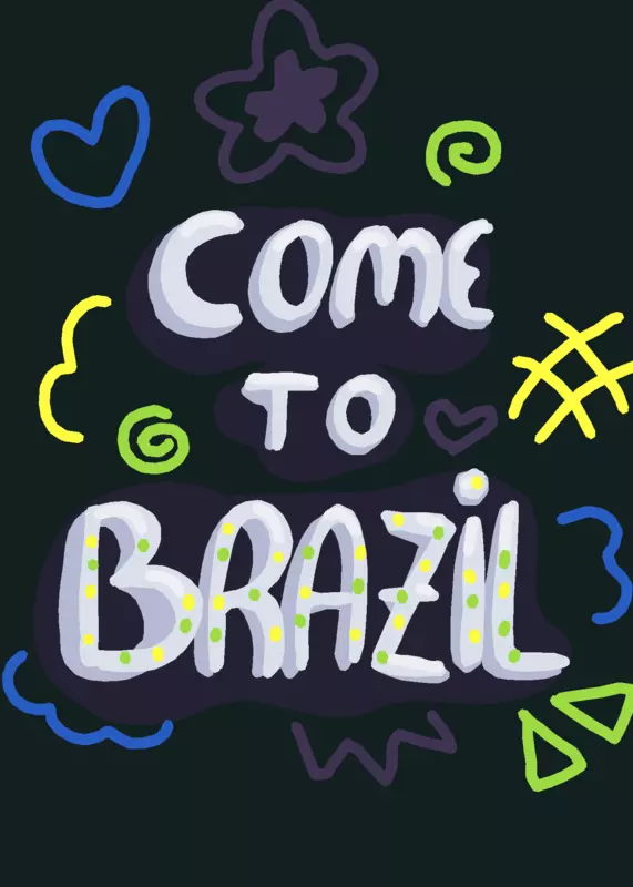 Come come to brazil!!! by @Da660