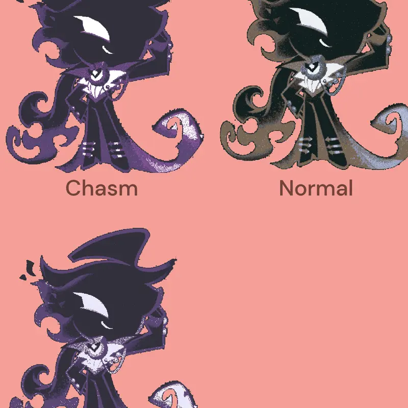 Time Shadow in different Palletes ig by @StarZGazer