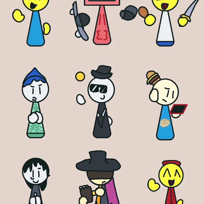 Forsaken survivors in RU style #1 by @Lucas14kirf