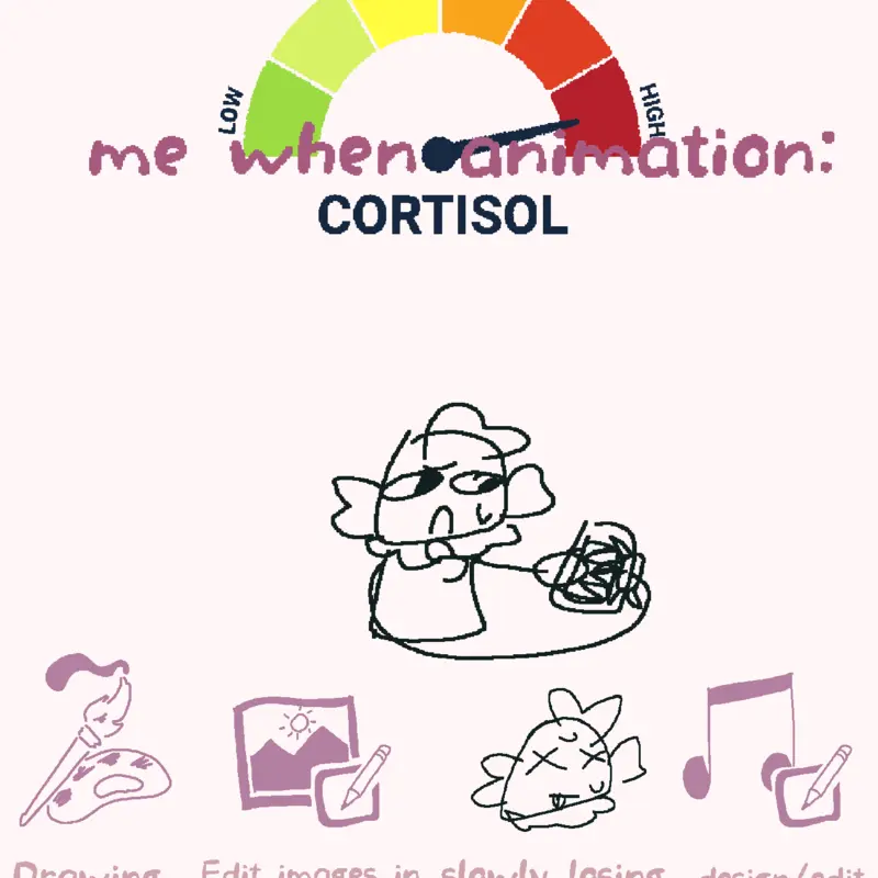 Low cortisol by @luciana99