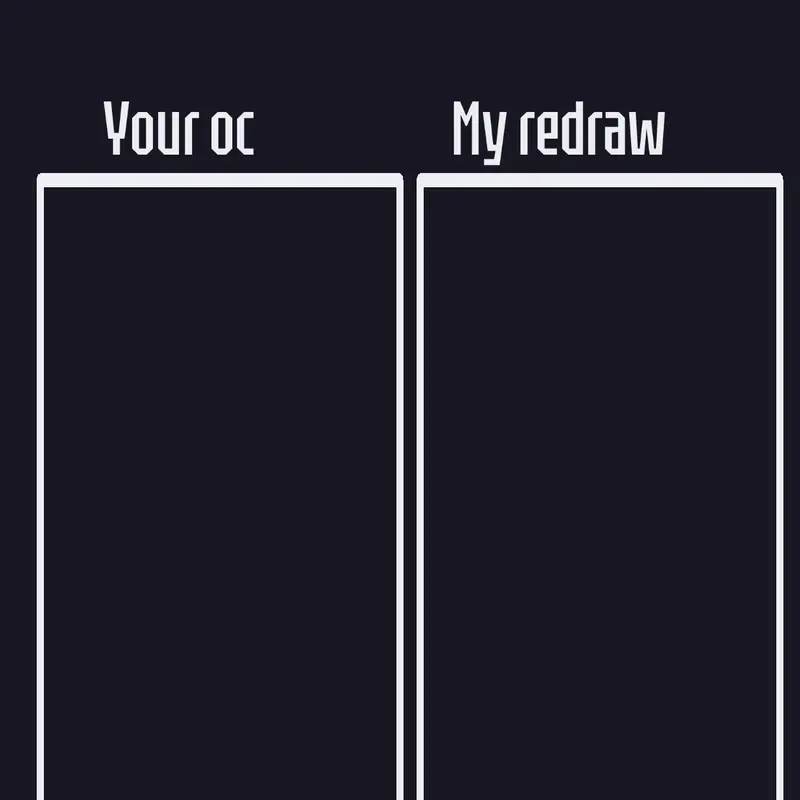 Redrawing your OC by @Guest123432