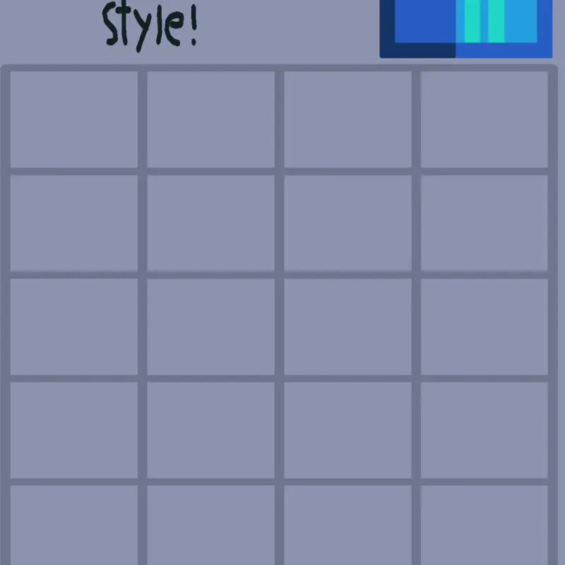 Draw Blue-Cube in your own style! by @JaxTheReaper
