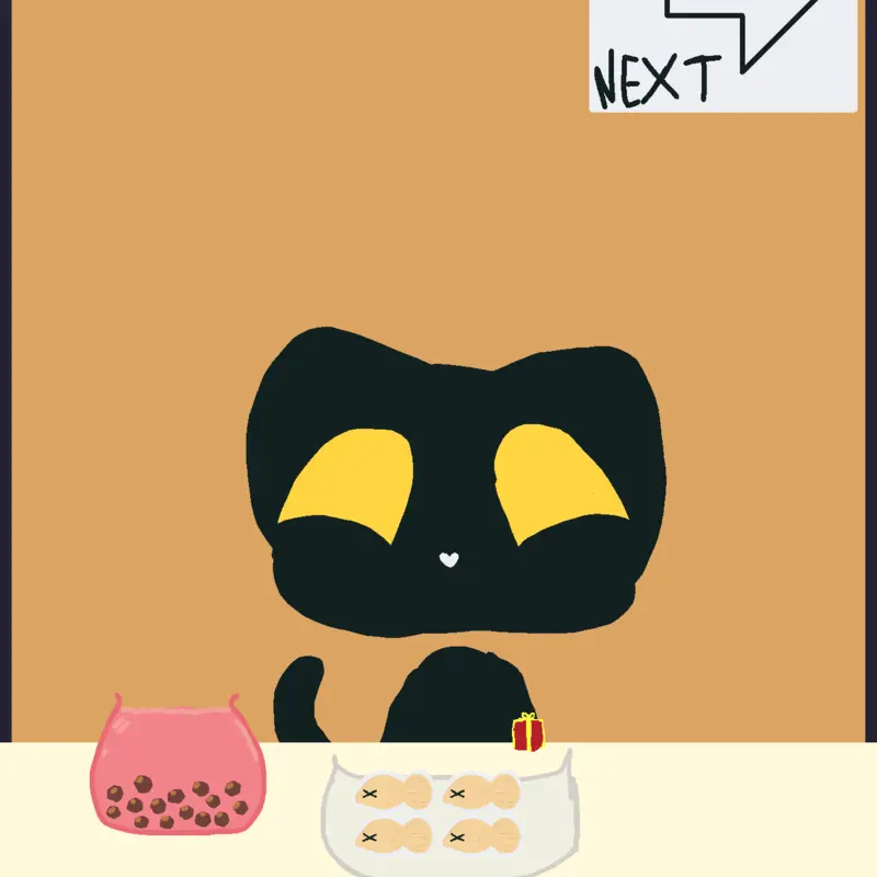 Mukbang cat boy (update)🍜🎀🐱 by @yeadkk17_teabloom123