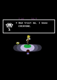 Flowey meets flowery