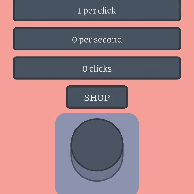Clicker game by @The-Hacker