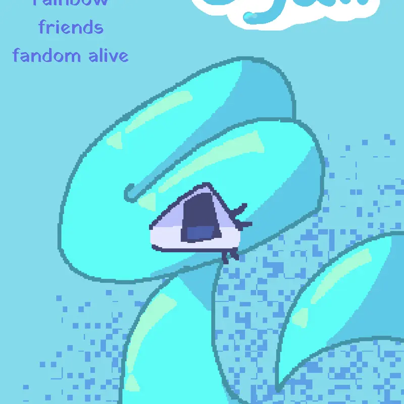 Rainbow friends by @CocoTheDino
