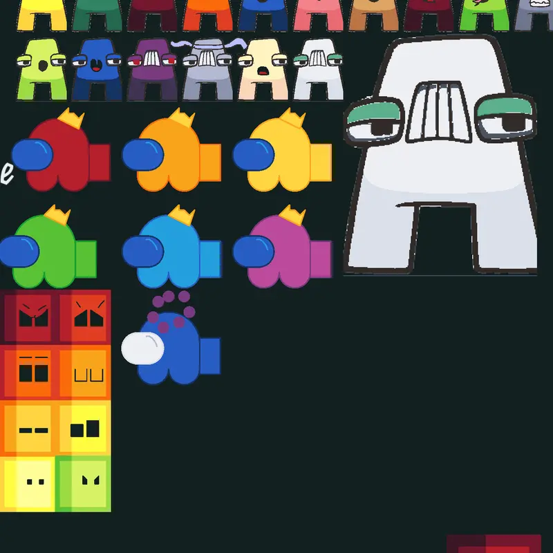 Alphabet lore zero gravity by @mrmexico
