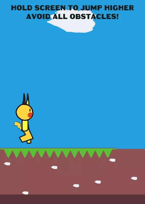 Pikachu Runner by @_RaiChu
