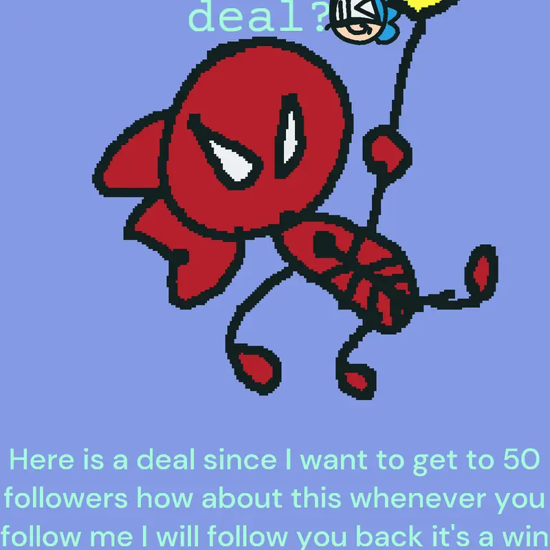 deal by @spiderhog_plays