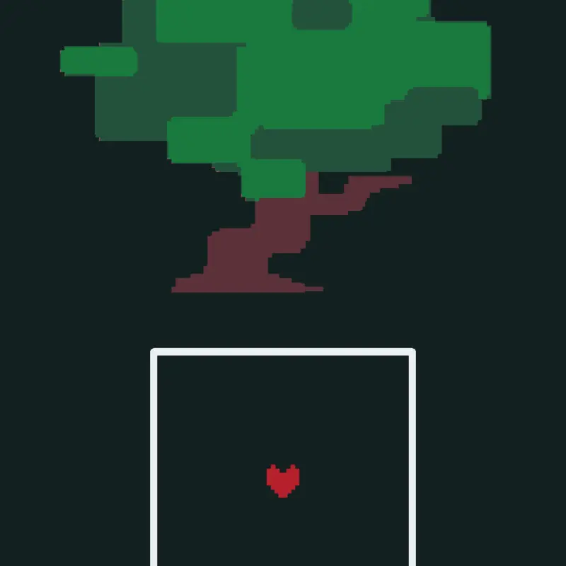 Tree undertale by @Friend_image