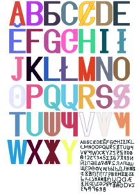 My 2nd Custom language Whyamidothis Alphabet...