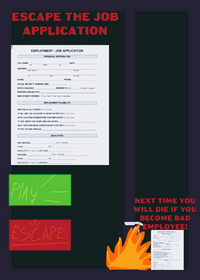 ESCAPE THE JOB APPLICATION