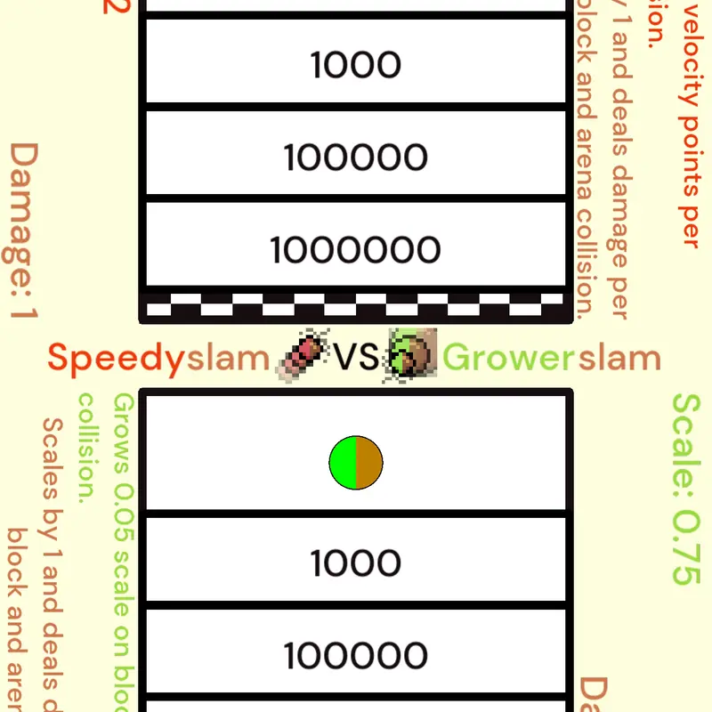 Speedyslam vs Growerslam by @DoodleGal