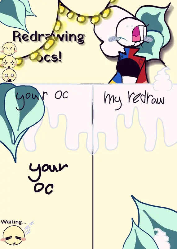 Redrawing ocs! by @_N1C0
