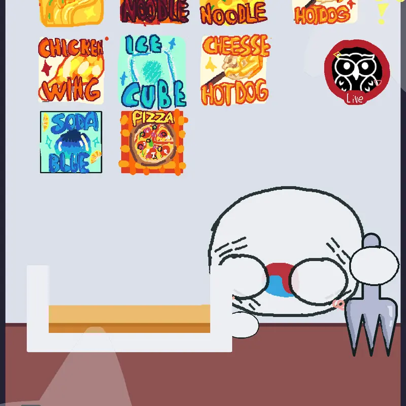 Feed south Corea! by @KittyArgentina