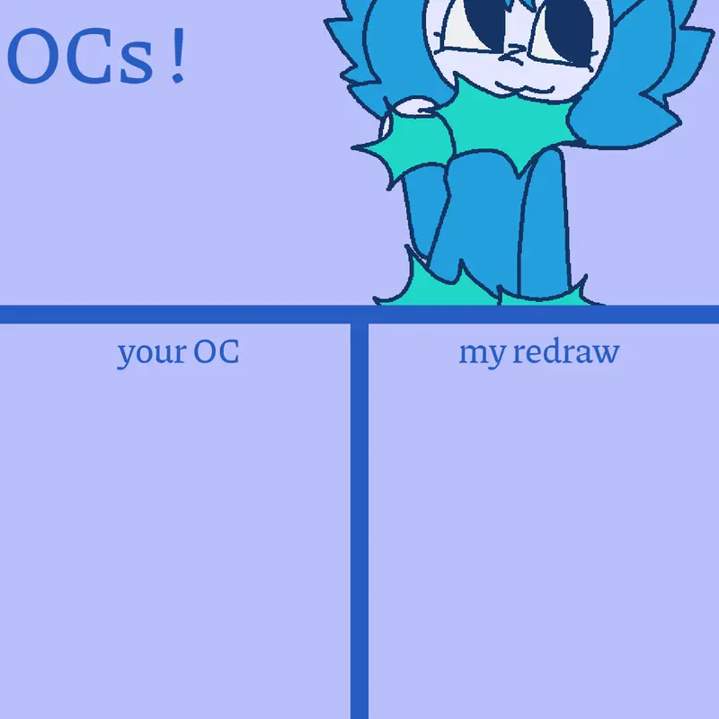 redrawing your ocs by @NupTun3