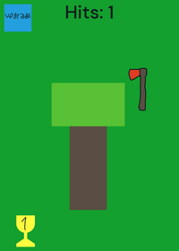Axe breaking tree sim!