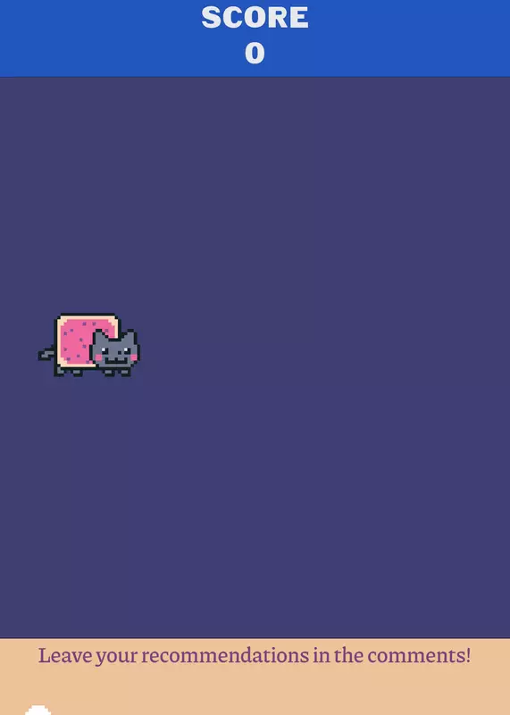Nyan cat sim by @TheMartian