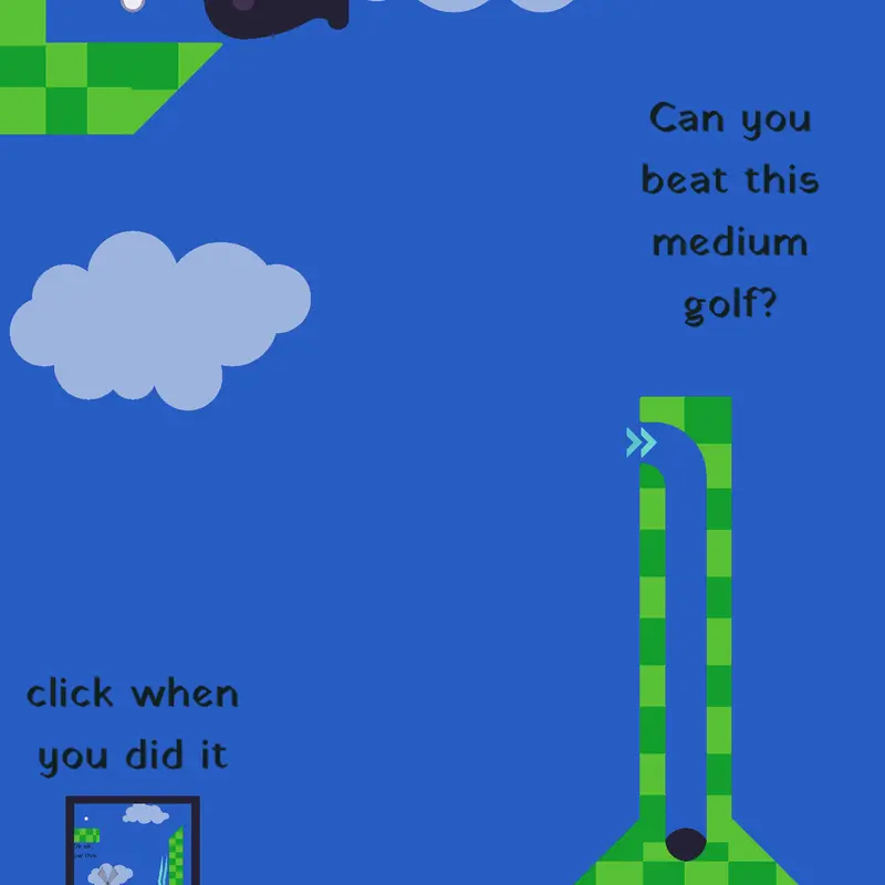 Medium golf by @Mad_Dummy