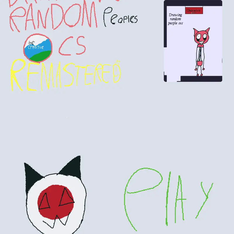 Drawing random people ocs REMASTERED by @Coinzguy1234