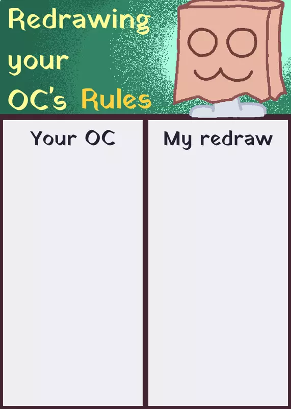 Redrawing your OC's by @velver