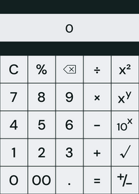 My first calculator