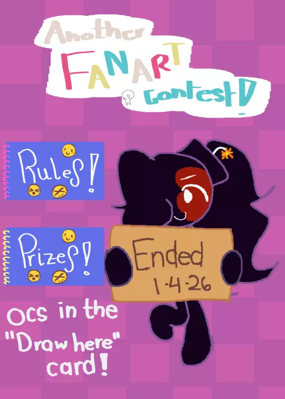 FANART CONTEST!!! #fanartcontest2026 by @-_I_am_nobody_-