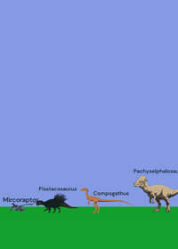 Dinosaur size comparison