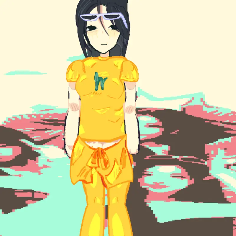 Jellyous Minju illit kpop by @katseyeijco